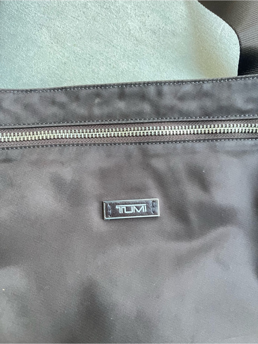 TUMI brown crossbody - Picture 2 of 9